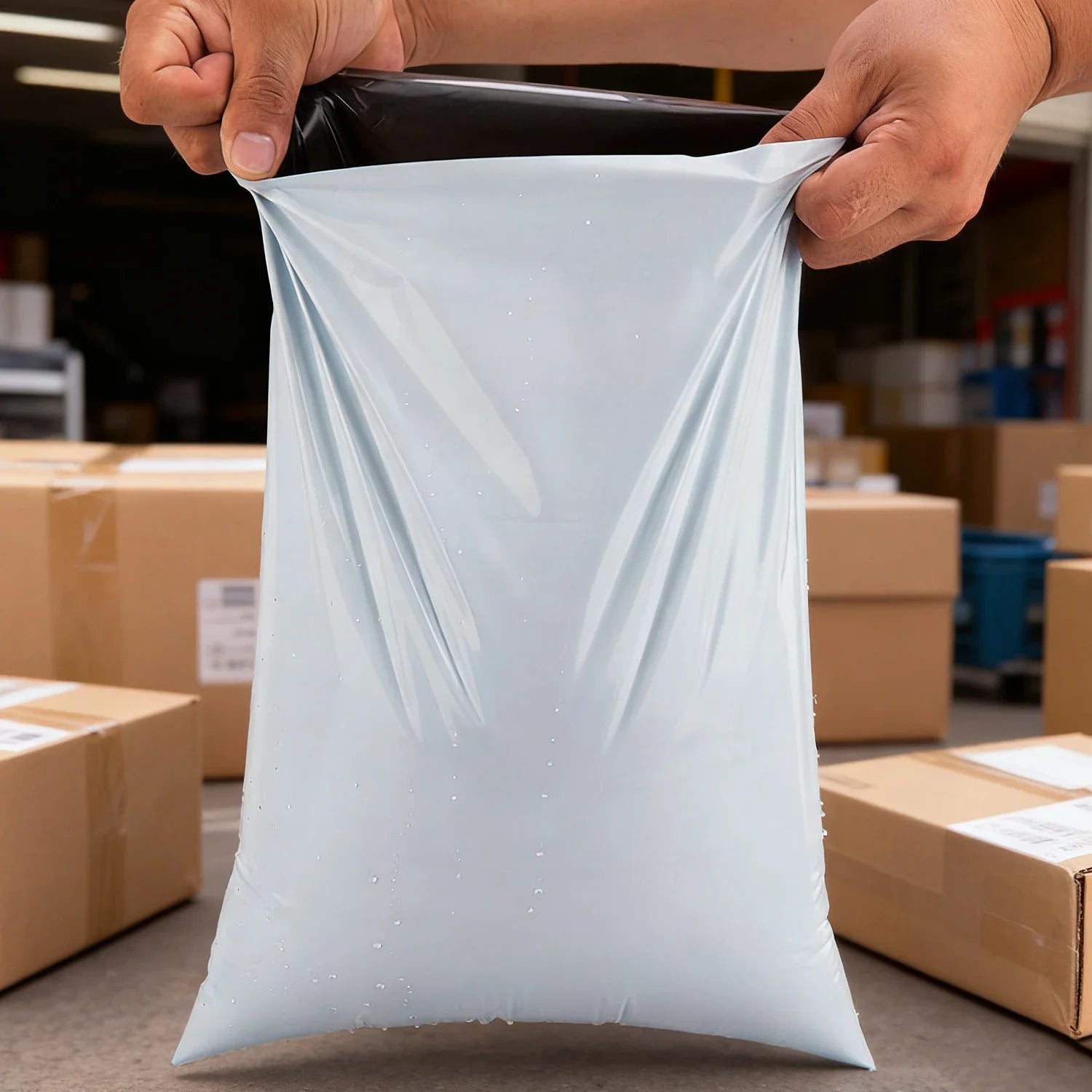 10-40Pcs Self Seal Shipping Bags Portable Poly Mailers Strong Adhesive Packing Mailing Envelopes 17x32cm 28x42cm 32x45cm 25x32cm