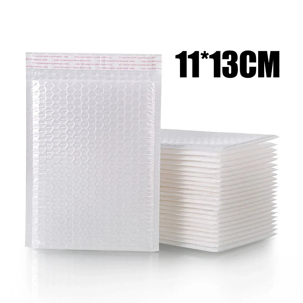 10-100pcs Bubble Mailers Wholesale White Padded Envelope for Packaging Mailing Gift Self Seal Shipping Bags Bubble Envelope