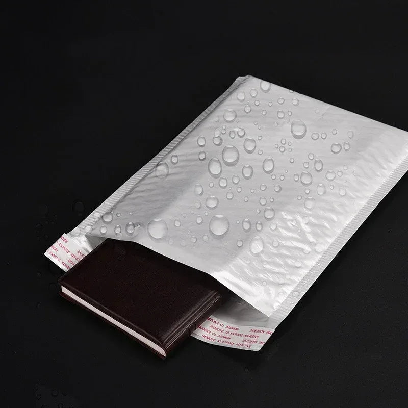 50/100Pcs Shipping Bags White Foam Envelope Bubble Mailers Wholesale with Different Specifications Send Packaging Soft Envelope