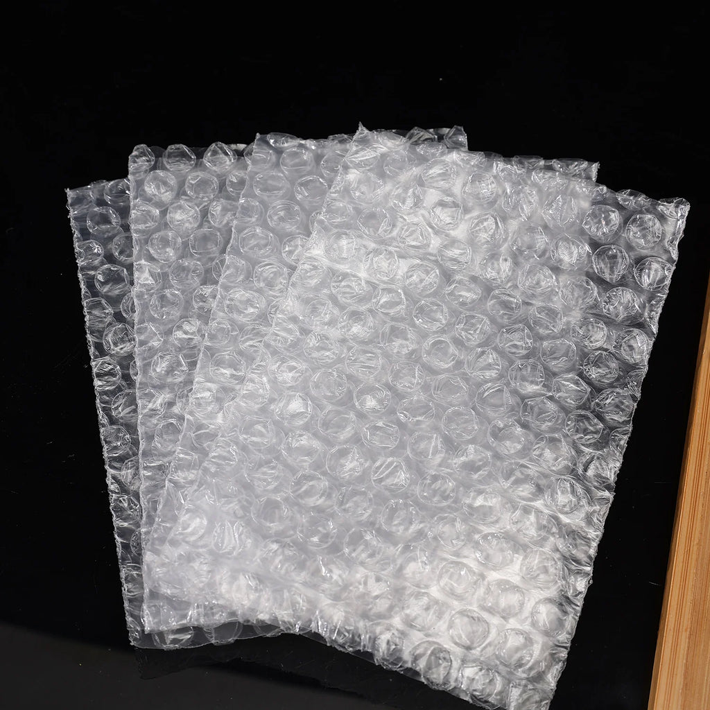 20/60/100PCS Bubble Cushion Wrap Bags Bulk Transparent Double Wall Bubble Wrap Pouches Shockproof Clear Shipping Packing Bags