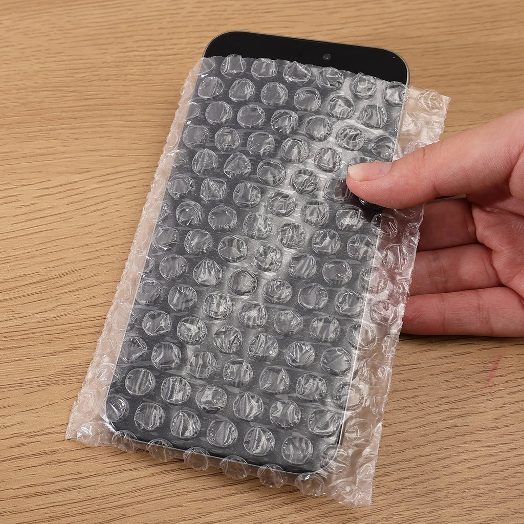 20/60/100PCS Bubble Cushion Wrap Bags Bulk Transparent Double Wall Bubble Wrap Pouches Shockproof Clear Shipping Packing Bags
