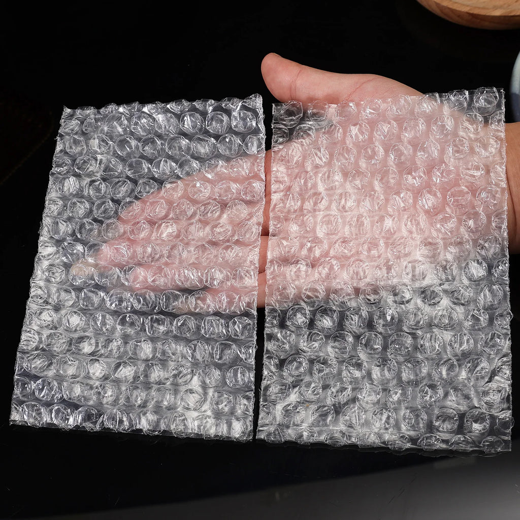 20/60/100PCS Bubble Cushion Wrap Bags Bulk Transparent Double Wall Bubble Wrap Pouches Shockproof Clear Shipping Packing Bags