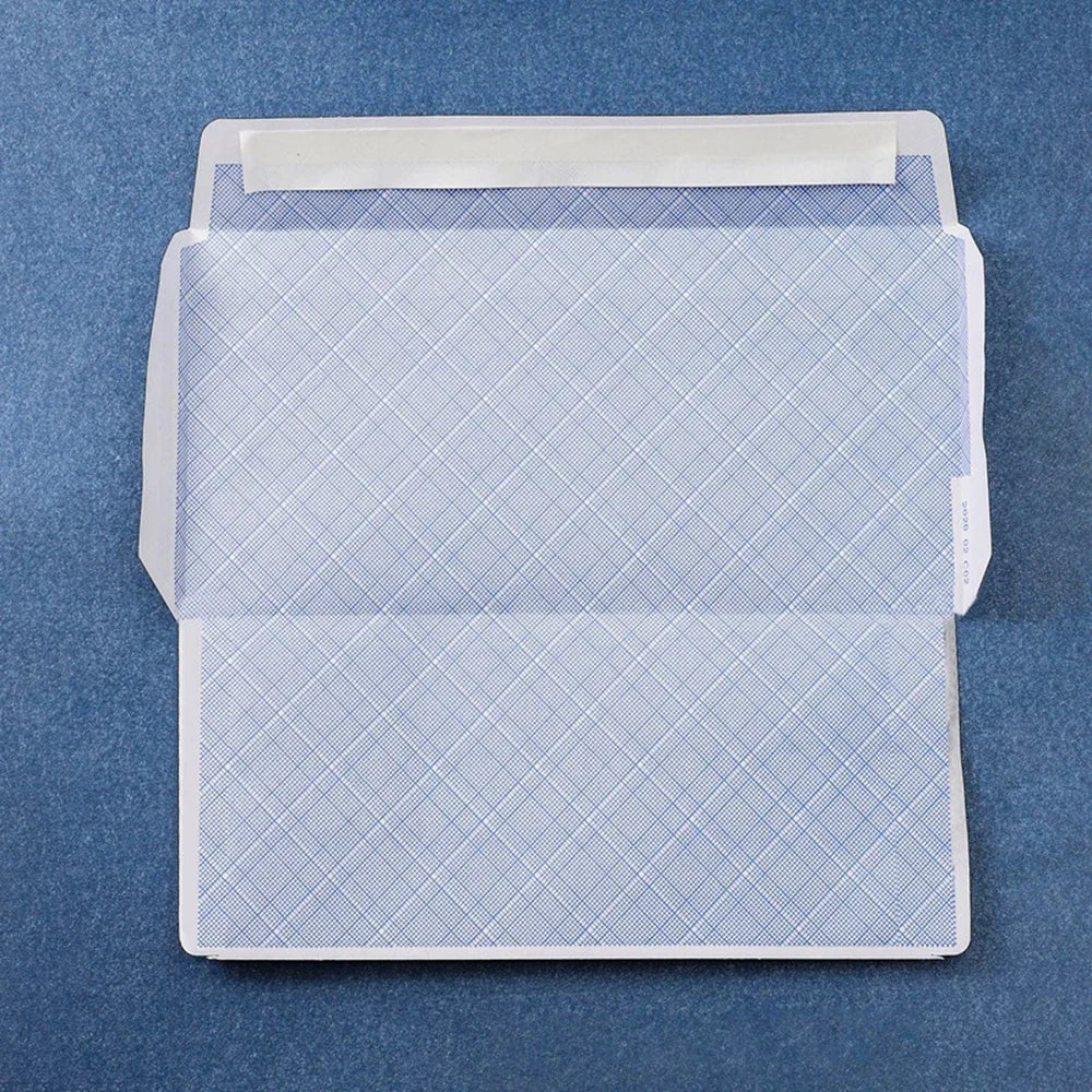 10# 50/100/200PCS NO Window White Business Envelope  Safe Coloring Envelope Bill Invoice Report Self Sealing Envelopes Letters